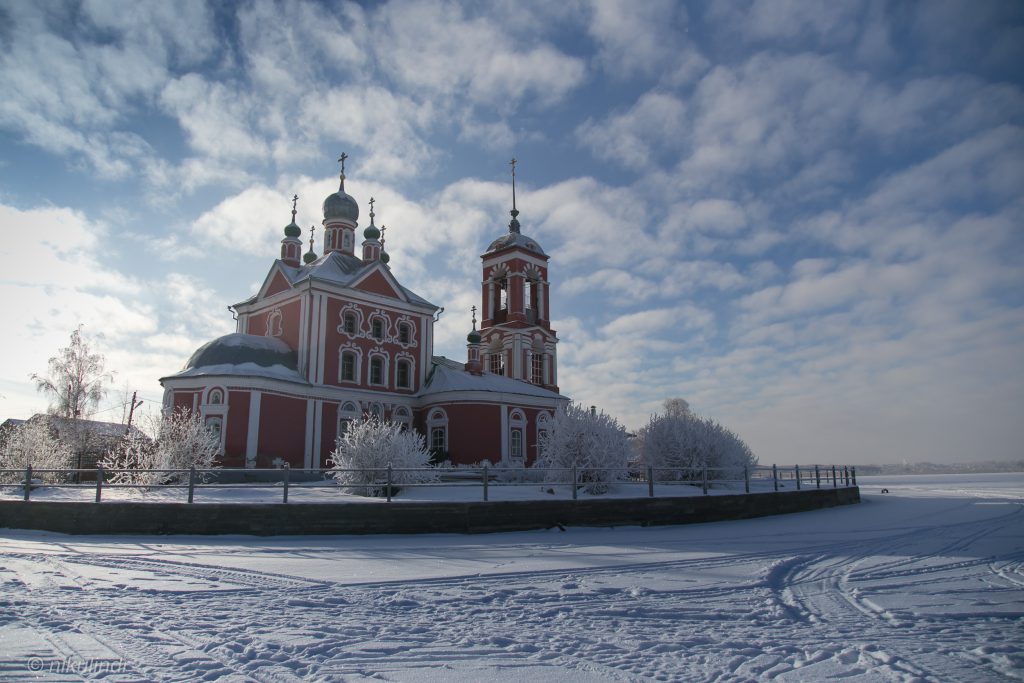 Переславль Залесский Никольский монастырь зимой