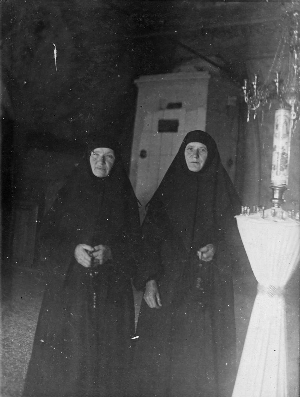 Монахини, жившие при церкви Александра Невского (Сретенской)