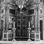 Царские врата церкви Козьмы и Дамиана. Обозначены как утраченные